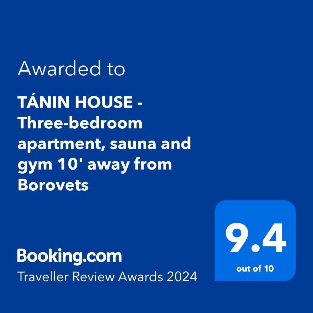 Tanin House - Three-Bedroom Apartment, Sauna And Gym 10' Away From Borovets 사모코프 외부 사진